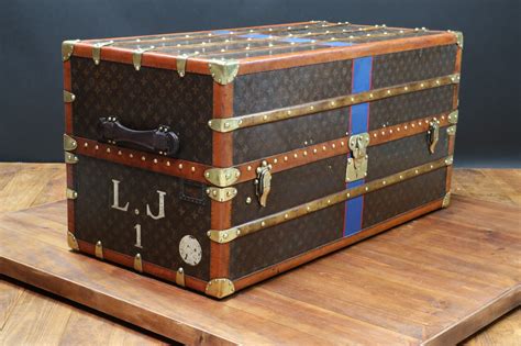 louis vuitton trunk antique|antique vintage Louis Vuitton trunk.